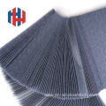 Polyester pleated insect screen